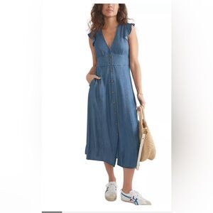 Marine Layer Camila Midi Dress, size medium
